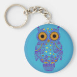H00t-ugglan slösar Keychain Nyckel Ringar