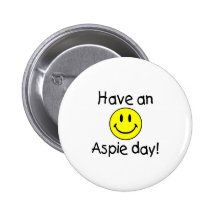 Ha en Aspie dag (smileyen) Nål