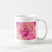 Ha en härlig dag! kaffe mugg