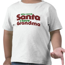 Ha mormodern, vem behöver Santa mig T-shirt