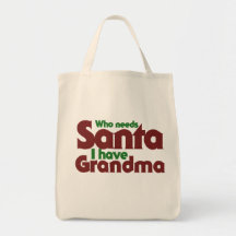 Ha mormodern, vem behöver Santa mig Tote Bag