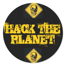 Hacka planetklistermärkearna