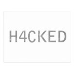 hackat vykort
