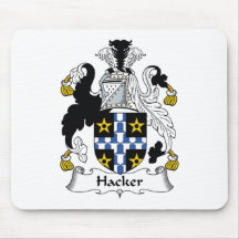 Hackerfamiljvapensköld Musmattor