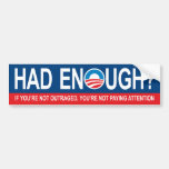 Hade nog? Anti Obama bildekal