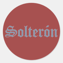 Hagestolz confirmed bachelor Solterón Aufkleber