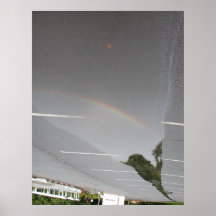 Hägring av reflexionen affisch