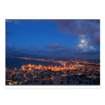 Haifa natt vykort