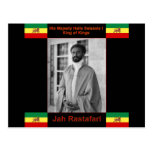 Haile Selassie det lejont av Judah, Jah Rastafari Vykort