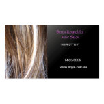 Hairstylistvisitkort