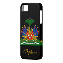 Haiti flagga iPhone 5 Case-Mate fodral