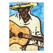 Haiti gitarrman kort