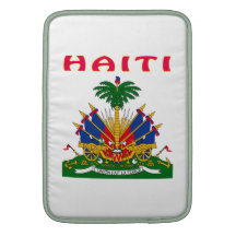 Haiti vapensköld MacBook sleeves