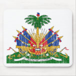Haiti vapensköld mus matta