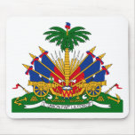 Haiti vapensköld musmattor