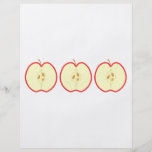 Half. röda Apple Custom Flyer