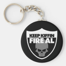 Håll Kiffin för att avfyra Al Keychain Nyckelringar