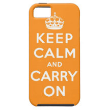 håll lugn och bär på original iPhone 5 Case-Mate skal