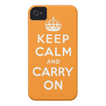 håll lugn och bär på original iPhone 4 cover