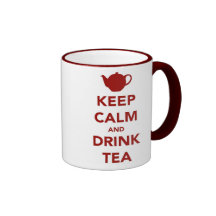 Håll lugn och brygga en Cuppa Mugg
