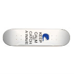 Håll lugn och fånga en vinka anpassningsbara skateboard