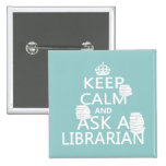 Håll lugn och fråga en bibliotekarie nål