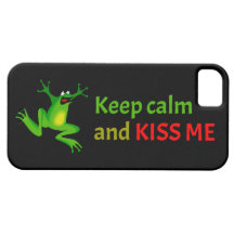 Håll lugn och kyssa mig iPhone 5 Case-Mate fodraler