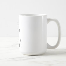 Håll lugn och väx ett skägg kaffe muggar
