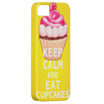 HÅLL LUGNAT OCH äta muffins iPhone 5 Cover