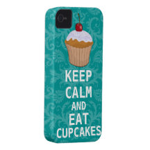 HÅLL LUGNAT OCH äta muffinsändringskrickan någon f iPhone 4 Case