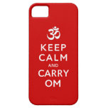 Håll lugnat och bär fodral för Om-iPhone 5 iPhone 5 Case-Mate Fodral