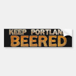 Håll Portland Beered 3 Bildekal