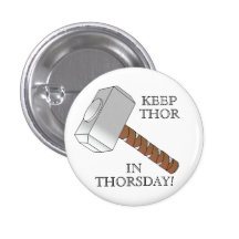 Håll thoren i Thorsday! Knäppas Knappar