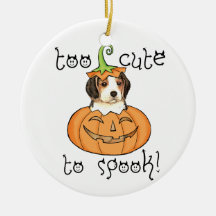 Halloween Beagle Julgransdekorationer
