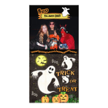 Halloween beställnings- fotokort