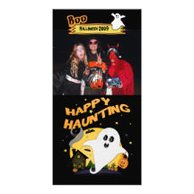 Halloween beställnings- fotokort