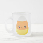 Halloween candy corn kaffe mugg