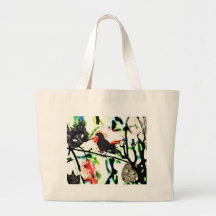 Halloween Collage Tote Bags