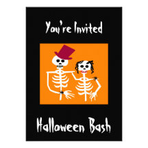 Halloween festinbjudan
