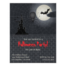 Halloween festinbjudan