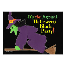 Halloween festinbjudan