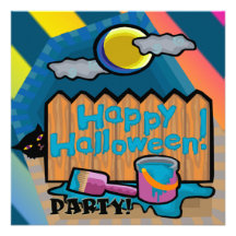 Halloween festinbjudan