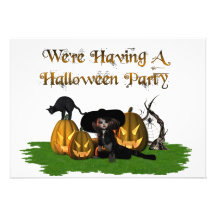 Halloween festinbjudan