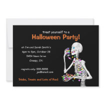Halloween festskelett