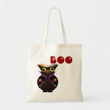Halloween hänger lös: Ugglavampyr Tote Bag