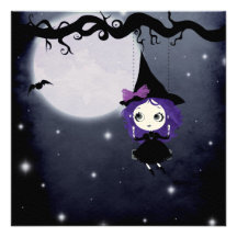 Halloween inbjudan