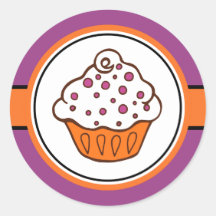 Halloween muffinklistermärkear