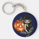 "Halloween natt" Keychain nyckelringar