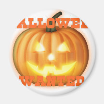 halloween önskade kylskåpsnagnet
