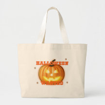 halloween önskade tote bag